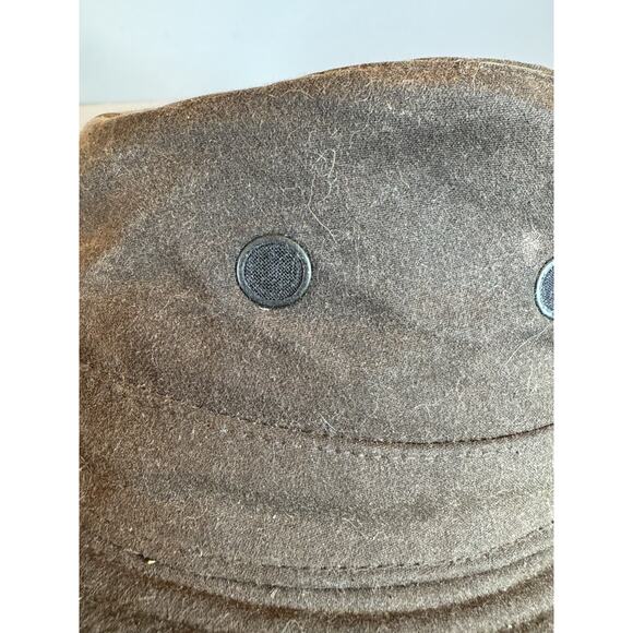 XL Orvis Waxed Cotton Bucket Hat Rain - Picture 3 of 8